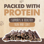 Mighty Paw premium beef dog chews for teething puppies