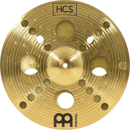 Meinl 12" Trash Stack Cymbal Pair with Holes - HCS Traditional Finish Brass for Drum Set, Made In Germany, 2-YEAR WARRANTY (HCS12TRS) - Image 14