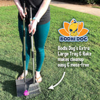 Bodhi Dog pooper scooper for large dogs locked together using integrated storage clips