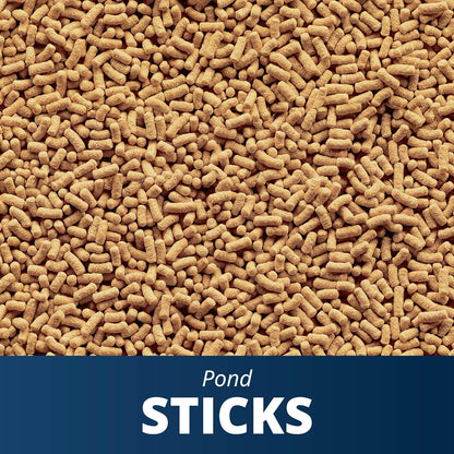 TetraPond fish food bag label details