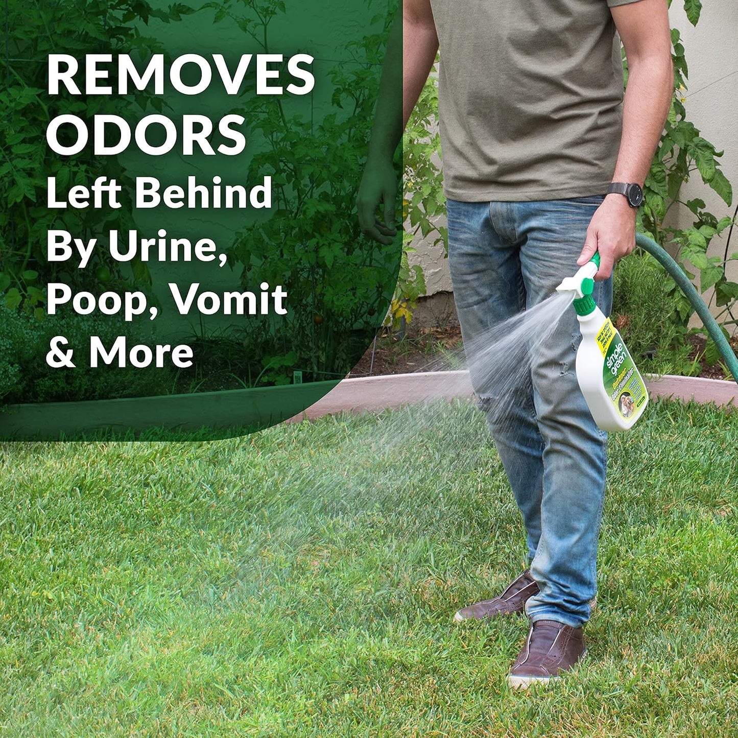 Pack of two Simple Green outdoor odor eliminator jugs