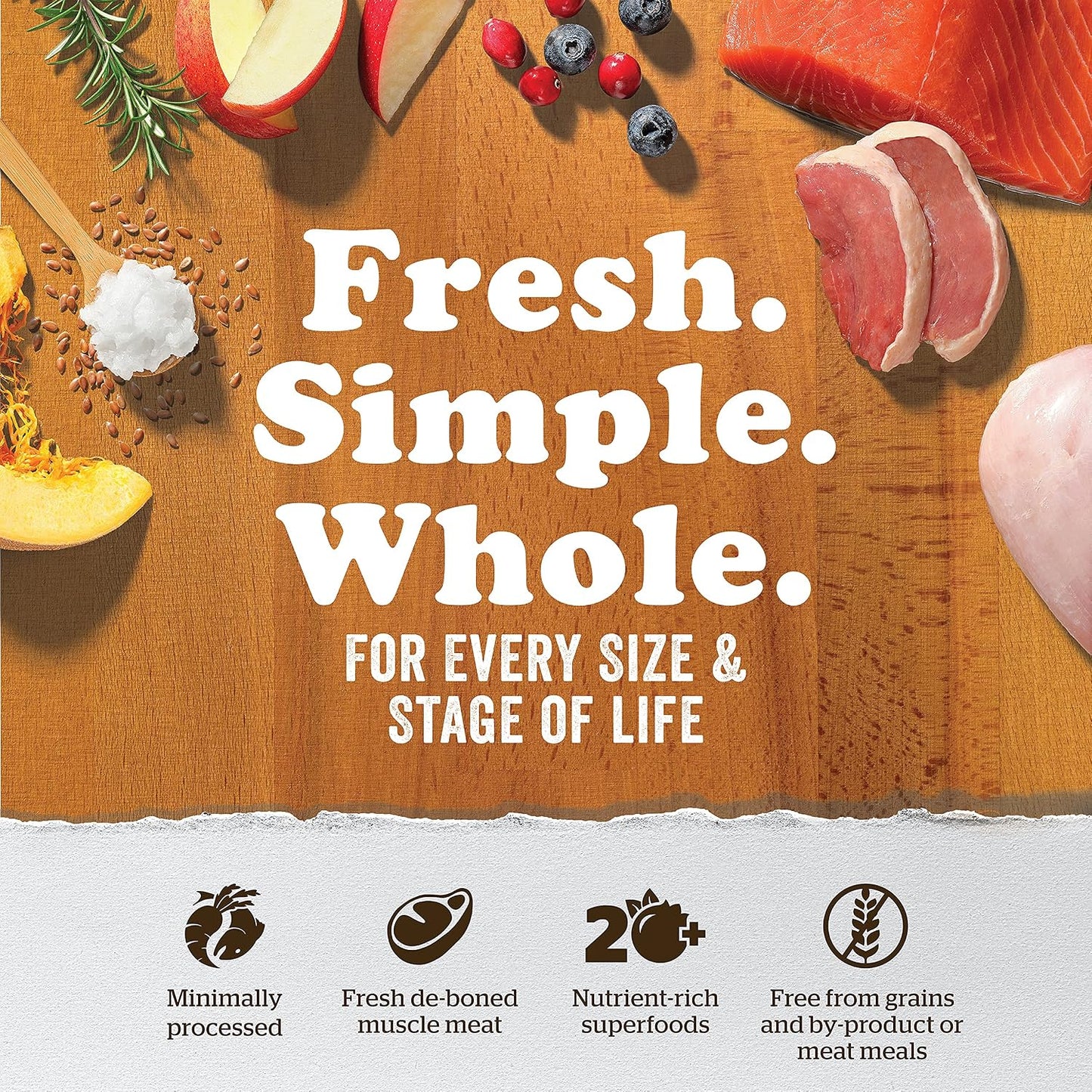 Now Fresh natural pet food for adult cats clear view