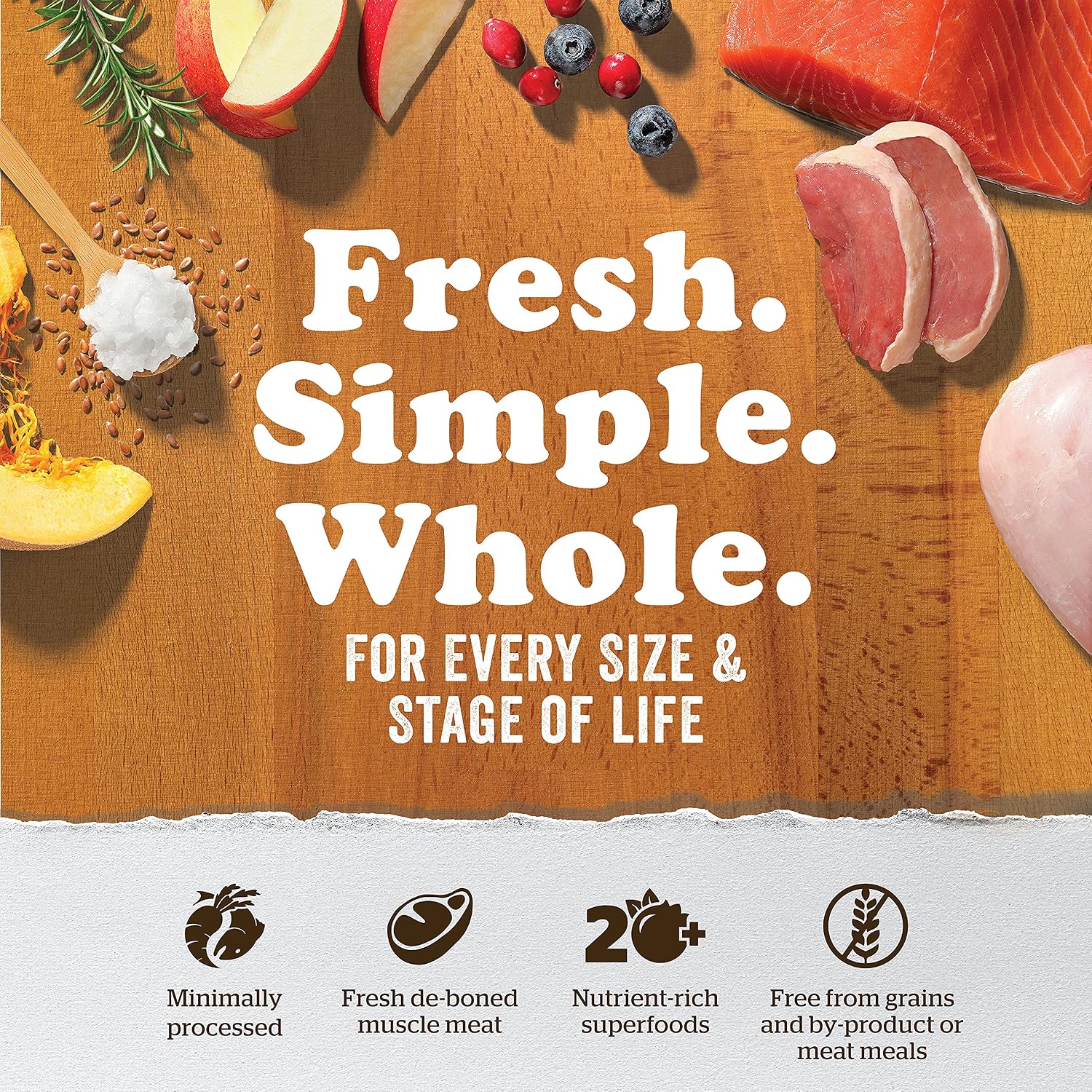 Now Fresh natural pet food for adult cats clear view