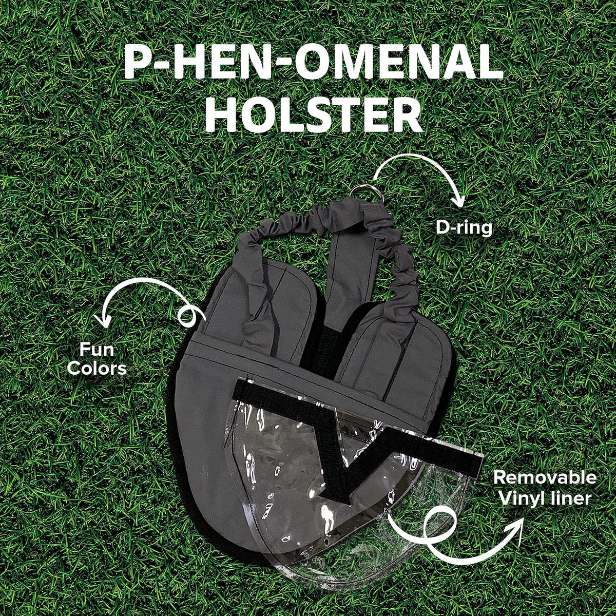 Hen Holster chicken diaper with removable vinyl liner detail