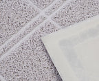 Amazon Basics grey cat litter mat close up texture