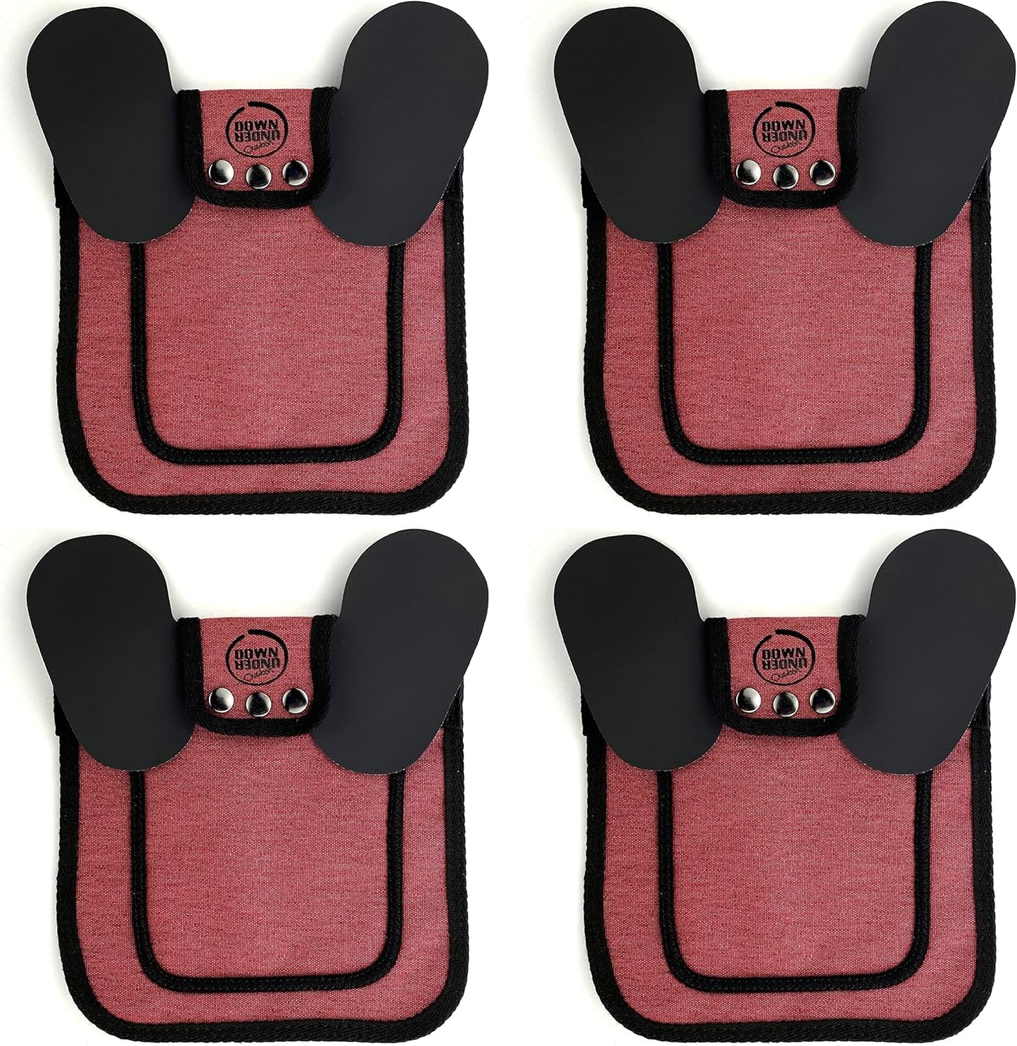 USA imported Down Under Outdoors chicken armor apron for rooster treading safety.