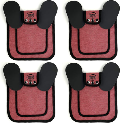 USA imported Down Under Outdoors chicken armor apron for rooster treading safety.