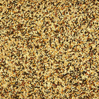 Close up view of wild finch seed blend texture