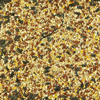 Close up view of seed blend texture and black oil sunflower seeds