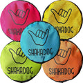 Shaka ZippyToss Flying Dog Disc front view interactive fetch toy