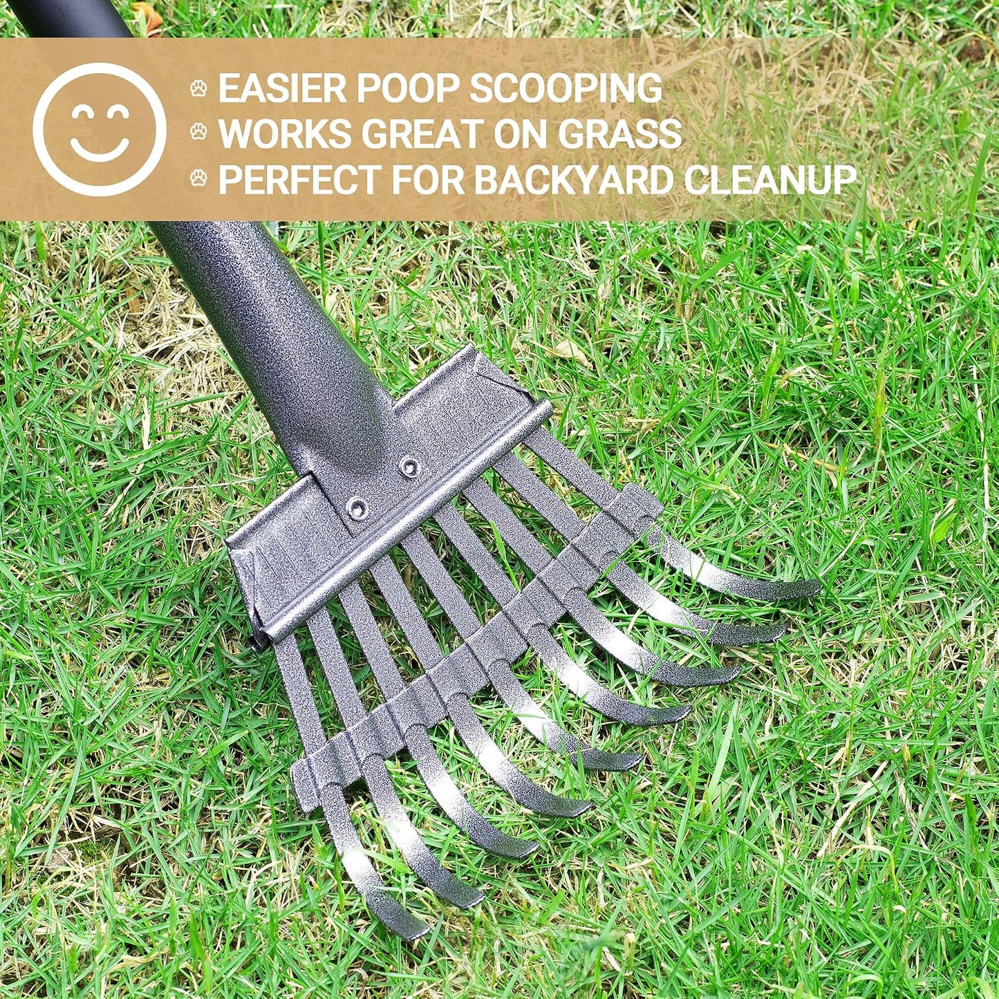 Heeyoo two pack pet pooper scooper system with interlocking design