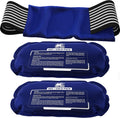 TrekProof 3-Piece Reusable Ice Pack set front view