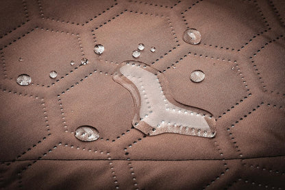 CAT moving blanket cushioning furniture to prevent scratches and transport damage.