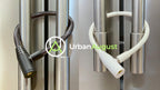 Urban August cable lock showing size and handle compatibility