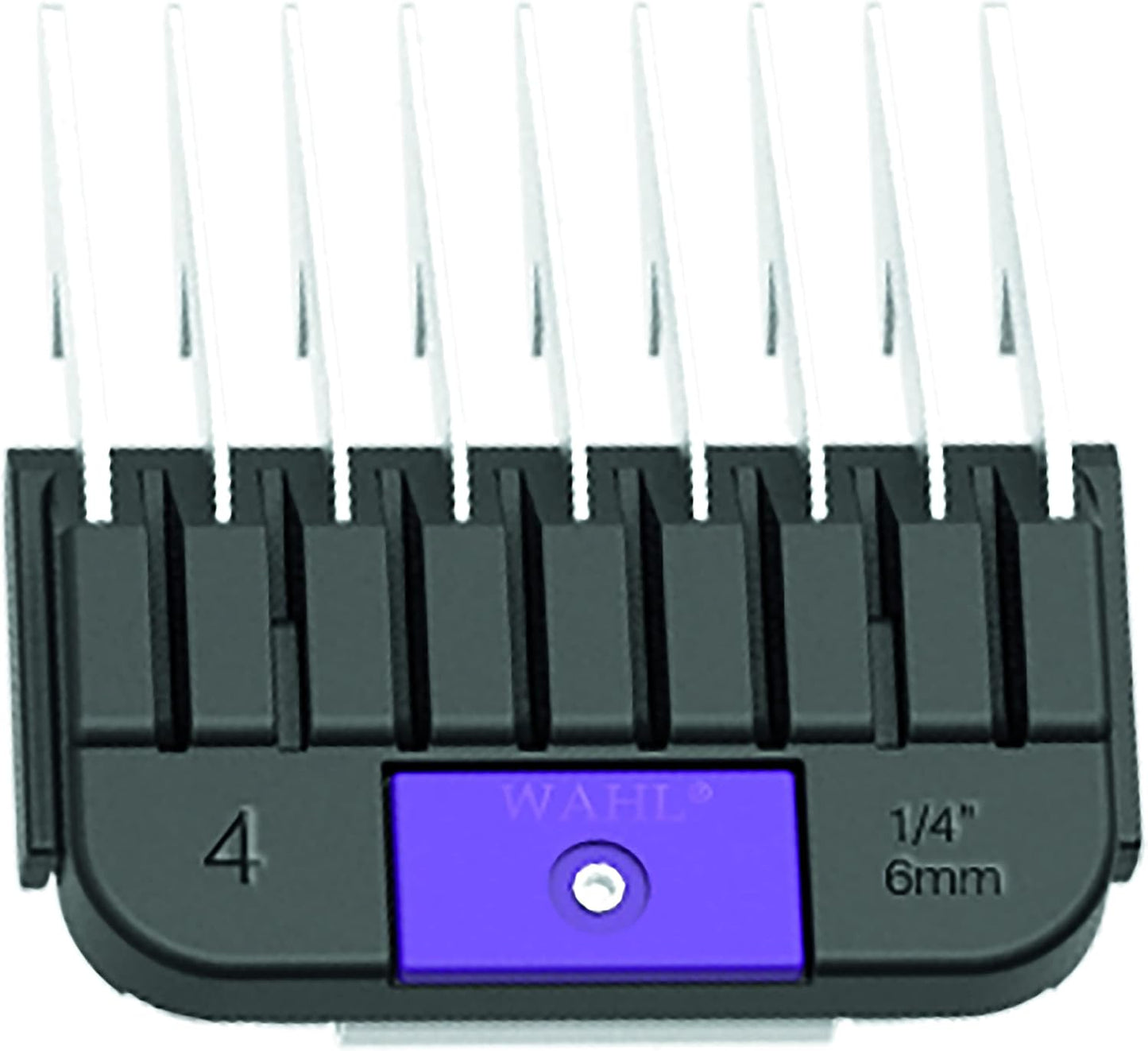Snap on pet clipper guide comb compatible with professional detachable blades.