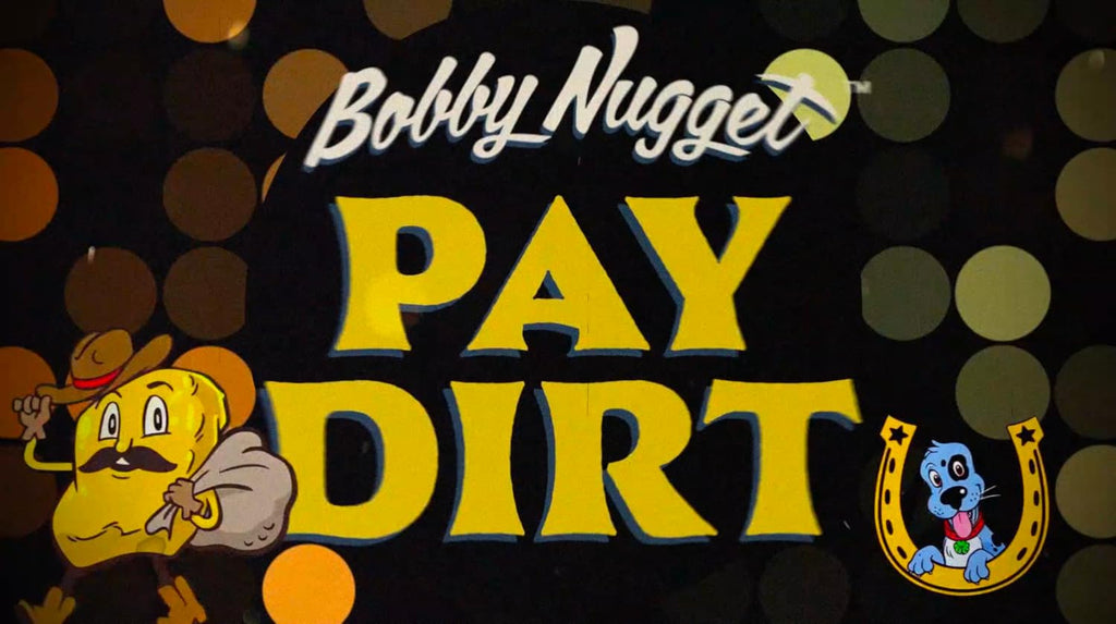 Complete gold panning kit setup featuring the paydirt bag and prospecting equipment