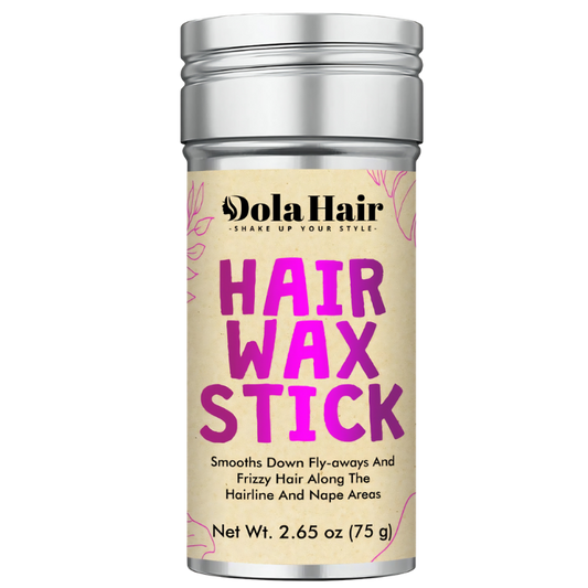 Dolahair Hair Wax Stick front view styling pomade for flyaway control