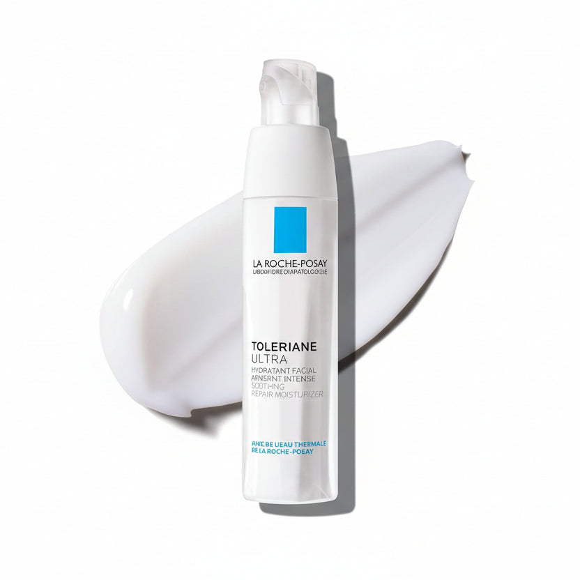 La Roche-Posay Toleriane Dermallergo Soothing Cream 40ml front view of the pump bottle container