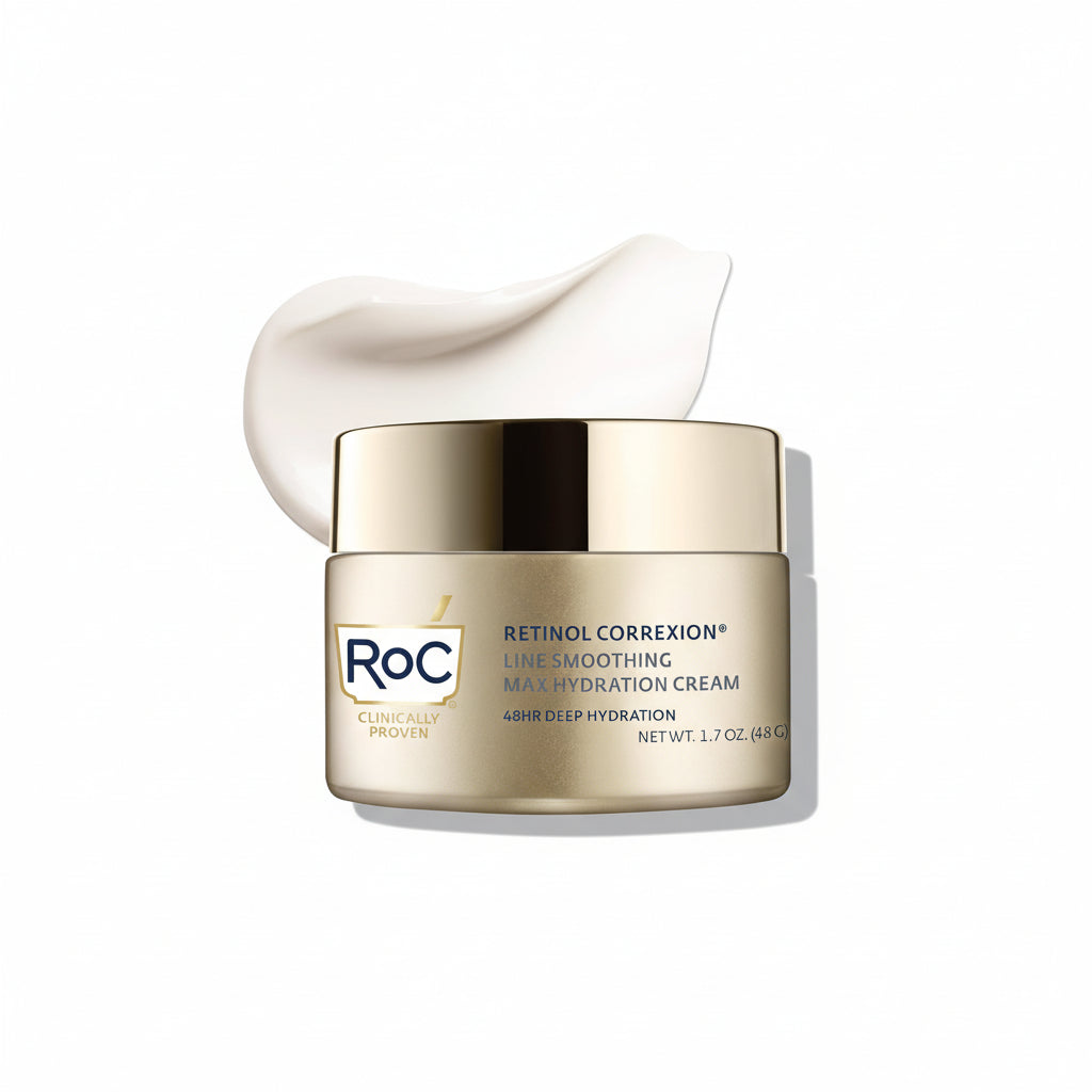 RoC Retinol Correxion Max Hydration Face Moisturizer front view packaging