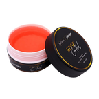 Bask and Lather Strong Hold Edge Control Gel 5.3 Fluid Ounce jar front view showcasing authentic USA imported packaging