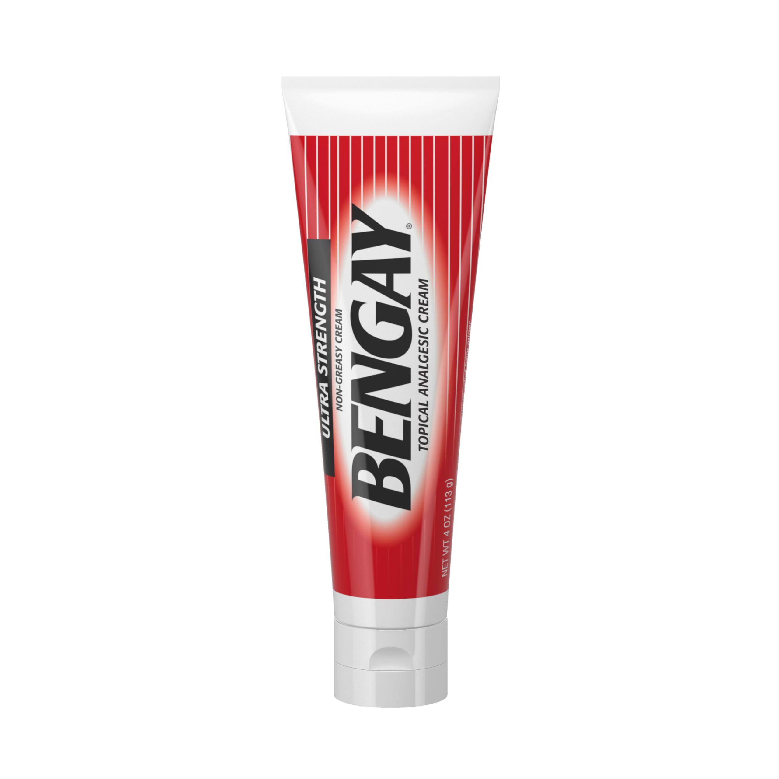 Bengay Ultra Strength topical analgesic cream tube 113g