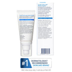 CeraVe 52 milliliter moisturizing gel packaging angle