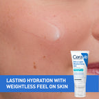 CeraVe gel moisturizer key ingredients label detail
