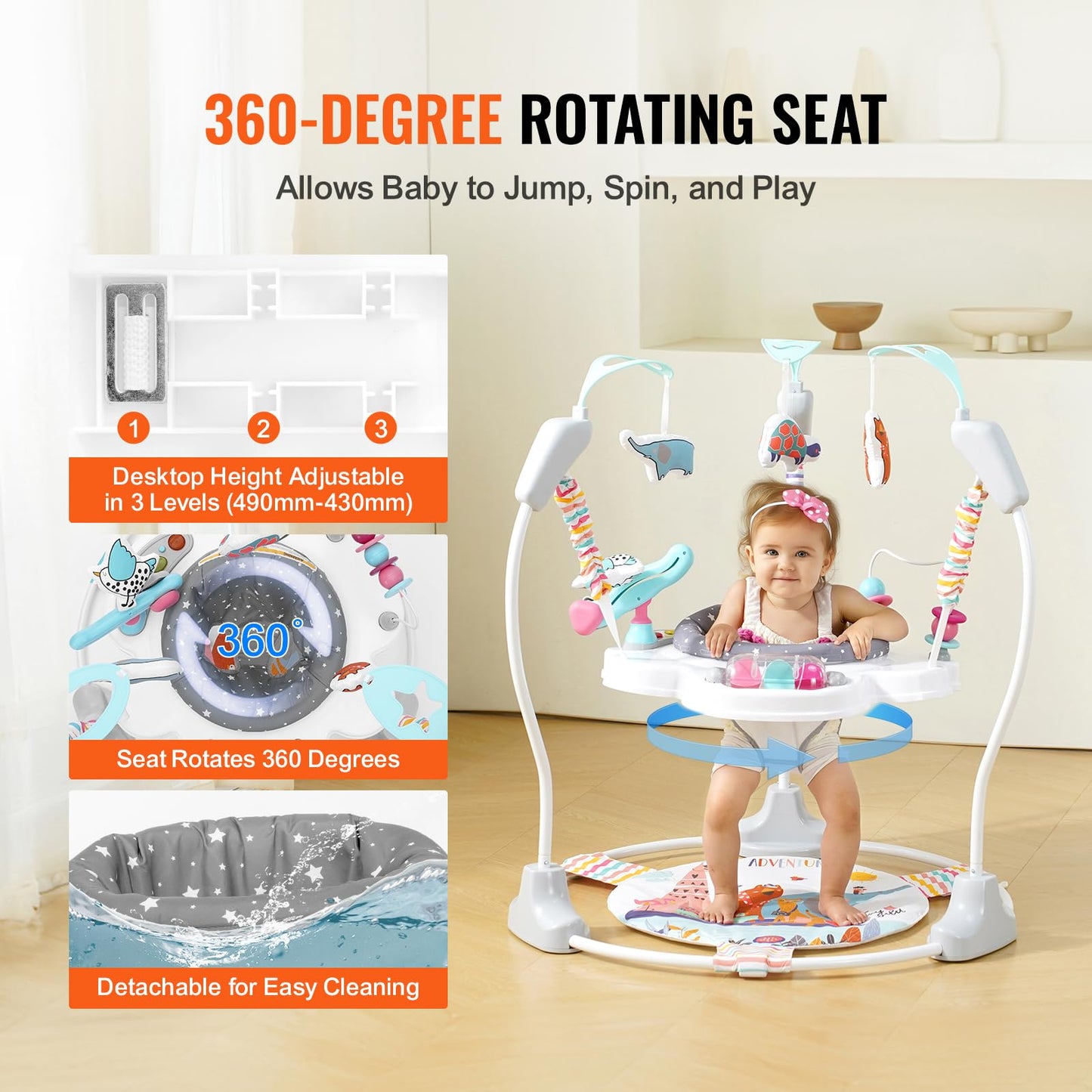 Vevor toddler play center with developmental toys