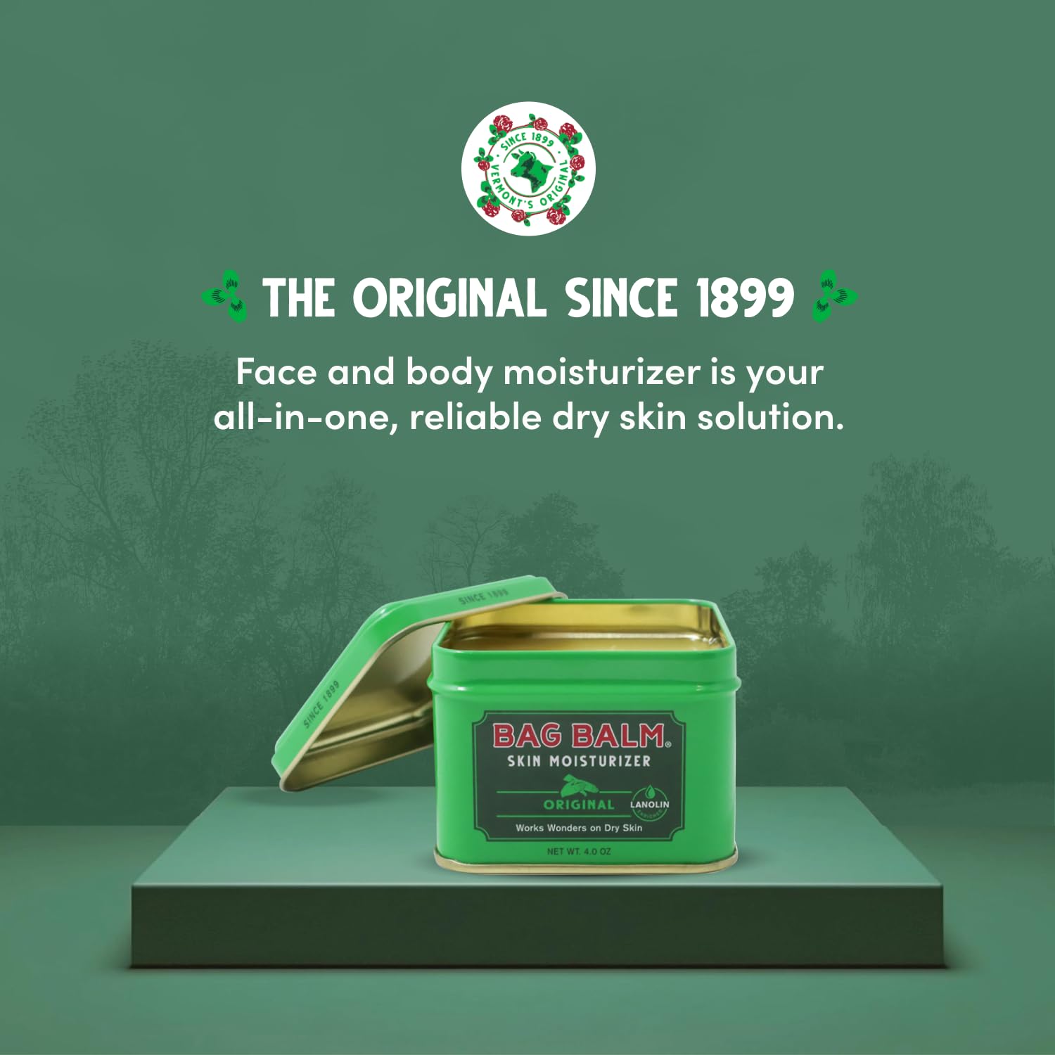 Bag Balm lanolin rich skin moisturizer for intensive hydration