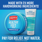 O'Keeffe's Healthy Feet Foot Cream applied on dry heels