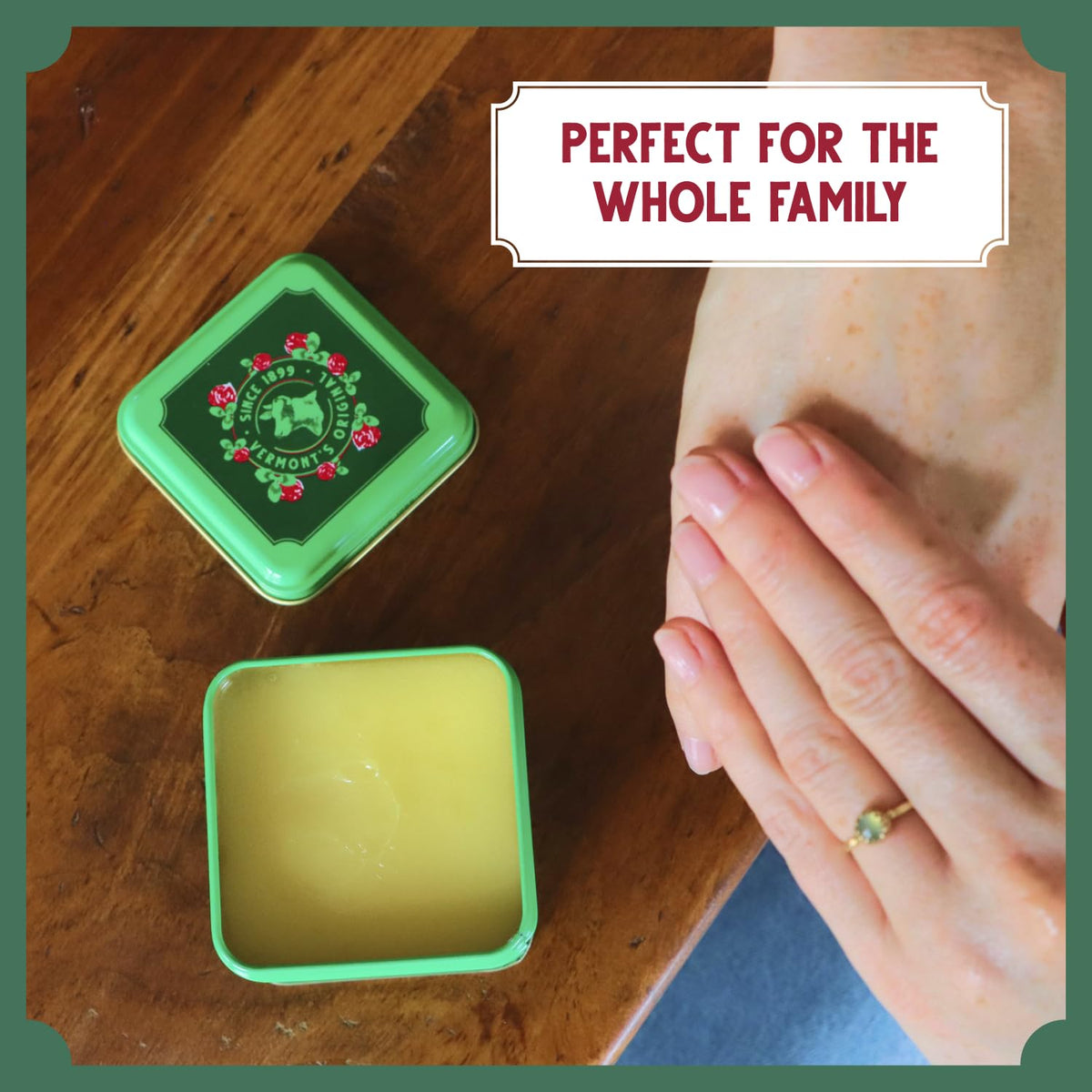 Bag Balm original vintage style packaging angle view