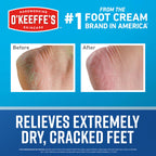O'Keeffe's foot cream two pack tubes side by side