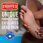 O'Keeffe's foot cream displayed next to its original box