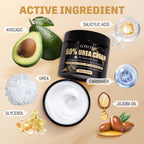 Clyecfra 60 percent urea cream jar label ingredient details