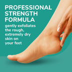 Dr. Scholl's foot lotion texture and cream swatch