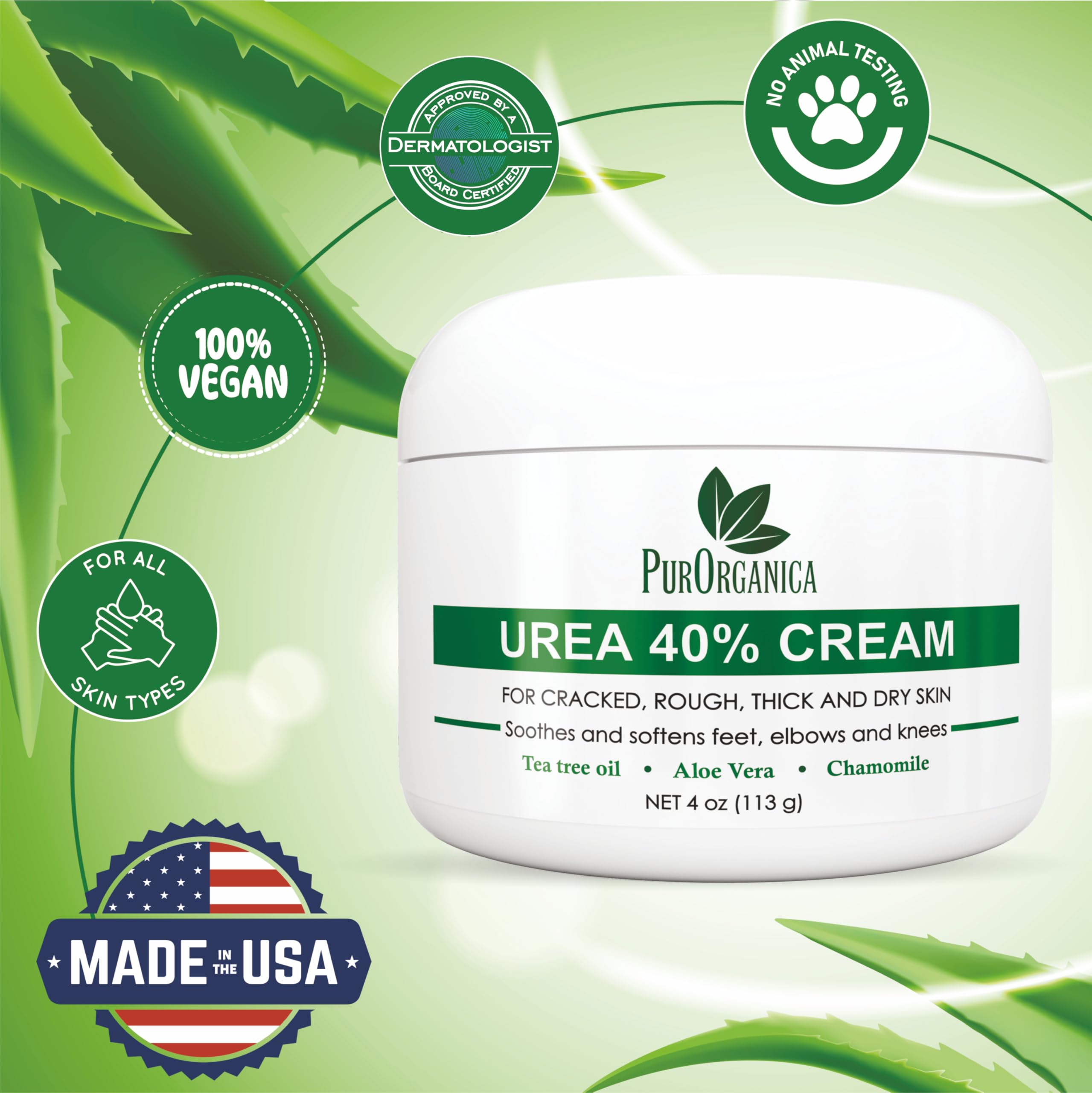 PurSources intensive repair cream texture close up demonstrating thick hydrating formula