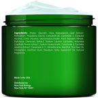 New York Biology tea tree foot cream open jar texture