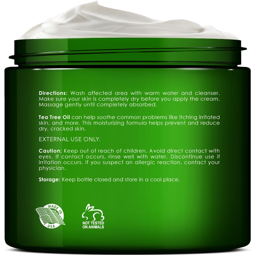 New York Biology foot cream for dry cracked feet displaying text directions and ingredients.