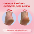 Onyx Professional cracked heel stick ingredients and net weight label