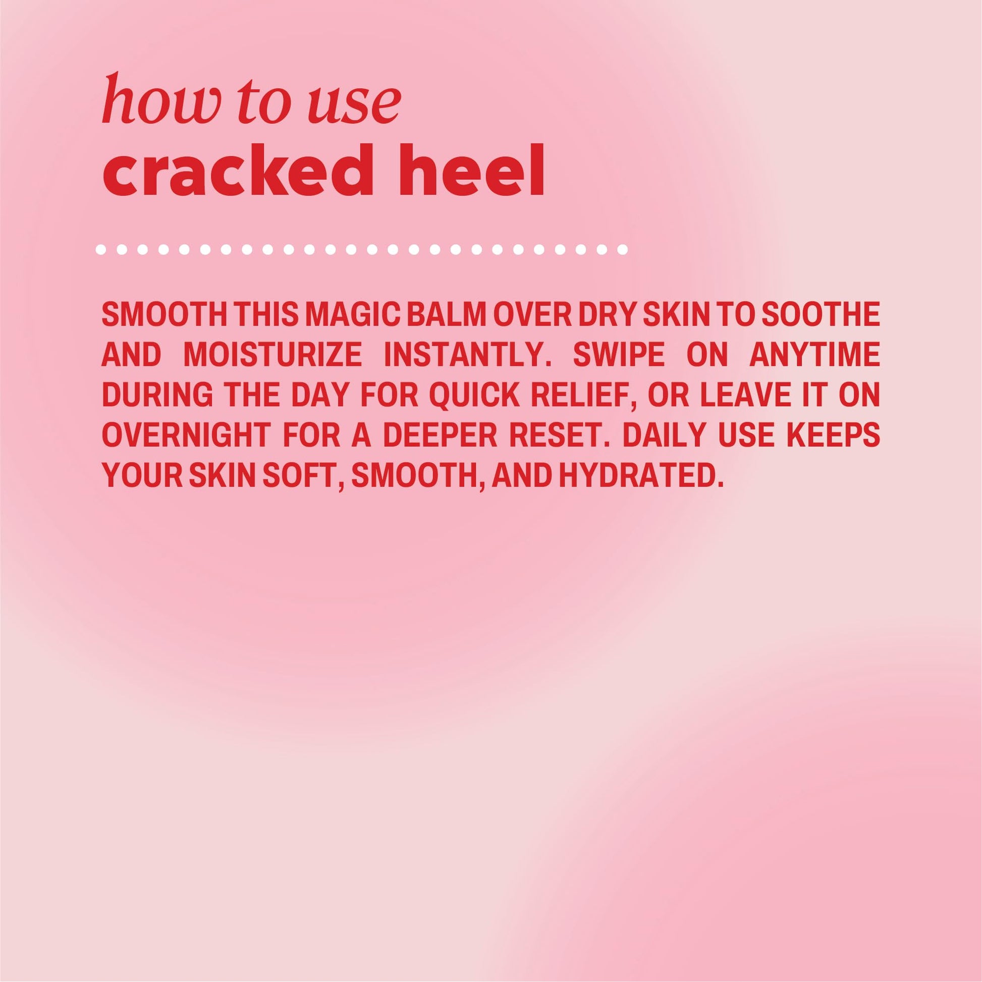 Onyx Professional moisturizing foot stick for rough heels skin care