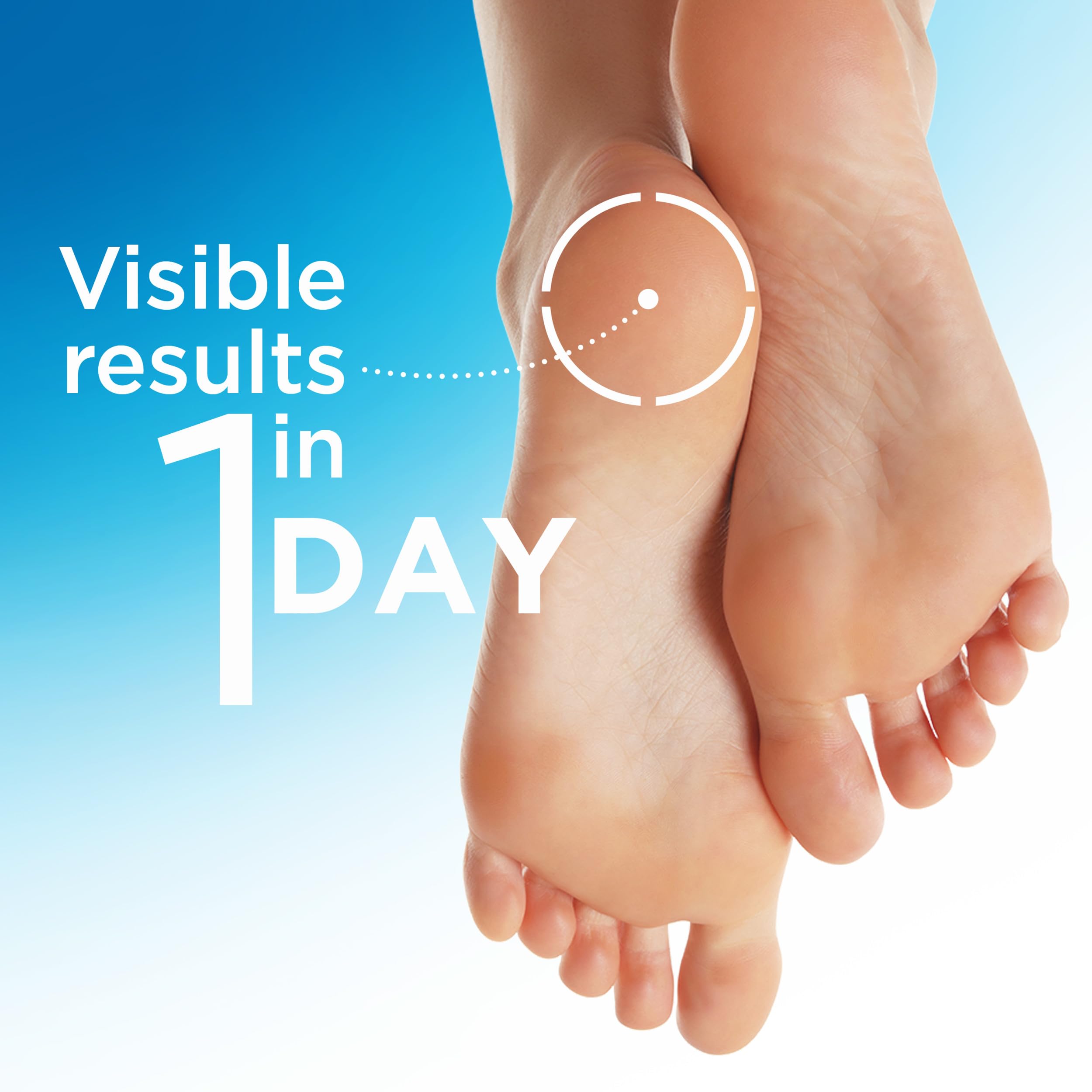 Flexitol cracked heel balm packaging highlighting the diabetic friendly formula sign
