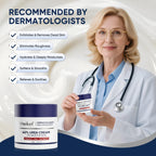 Close up of Vrekef salicylic acid hand and foot cream texture