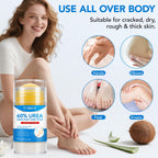 Close-up of ingredient highlights on container