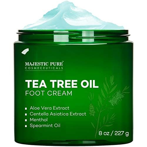 Majestic Pure intensive warming cream for dry cracked feet side view