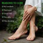 Majestic Pure tea tree foot cream size reference view