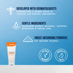 Carpe foot lotion tubes showing eucalyptus variant details