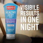 O'Keeffe's healthy feet nighttime formula tube design