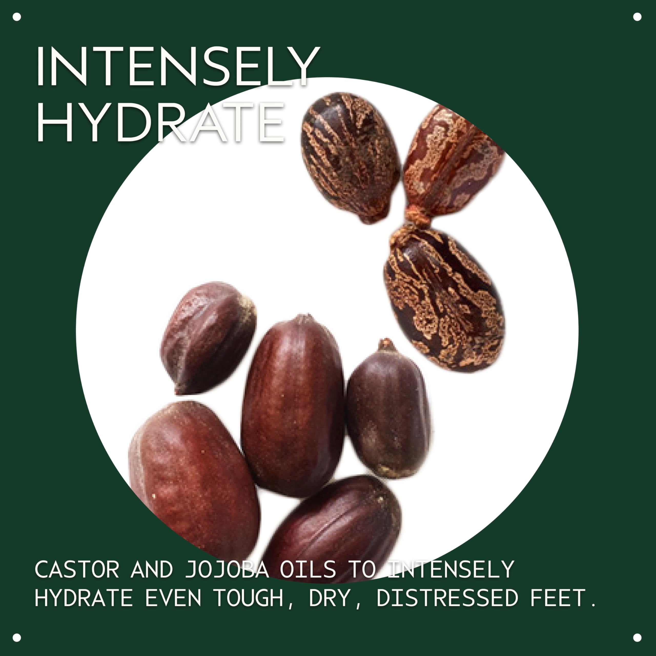 Texture of Aveda Foot Relief cream showing rich moisturizing consistency