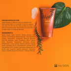 Nu Skin Epoch Sole Solution Foot Treatment tube back label details