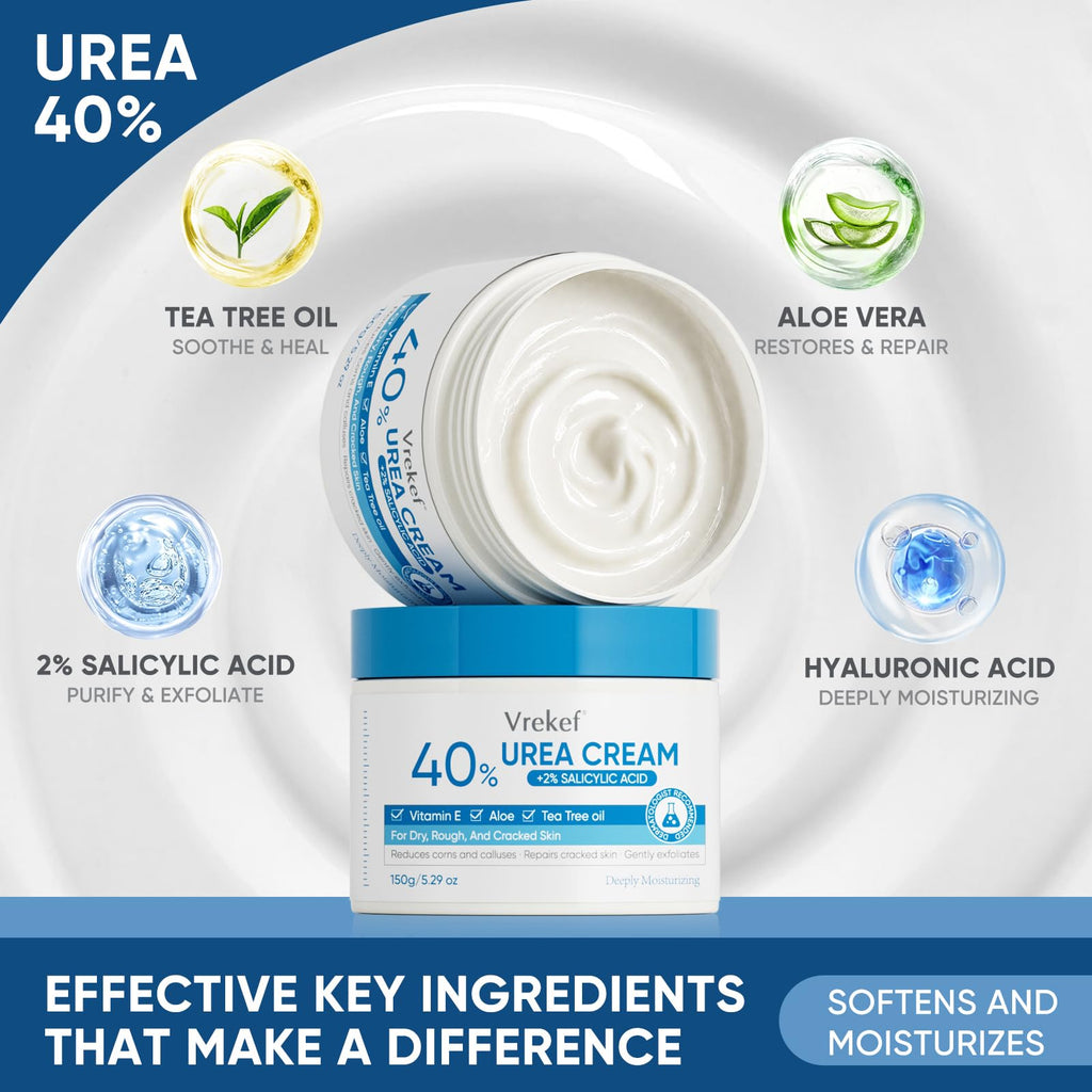Vrekef maximum strength foot cream active ingredients label